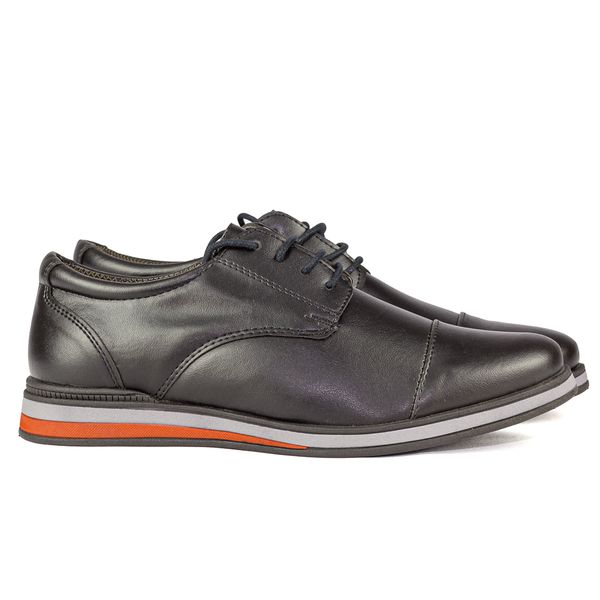 Sapato Casual Oxford em Material Tecnológico 3020-PRETO