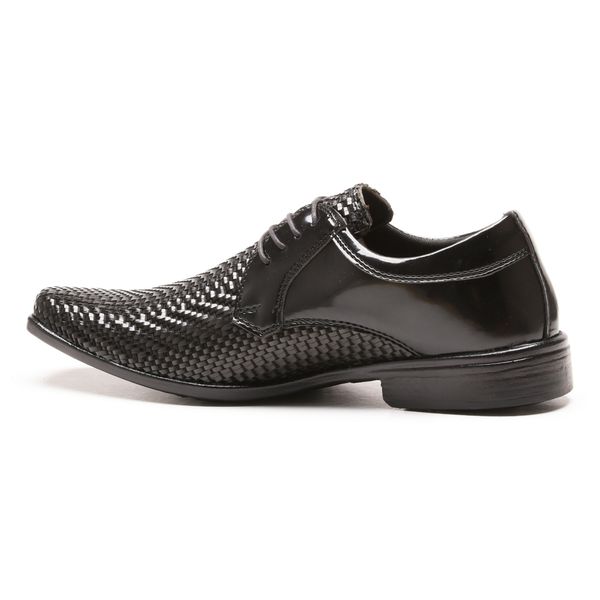 Sapato Social Trisse em Verniz Calvest de Amarrar - TRISSE 009 PRETO