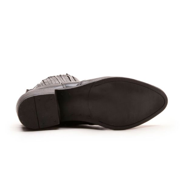 Bota Country Feminina em Couro 40F146-PRETA