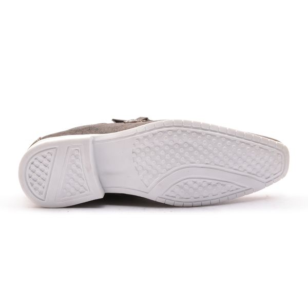 Sapato Casual Em Couro Legitimo Com Solado TR - 13F104 CHOCOLATE