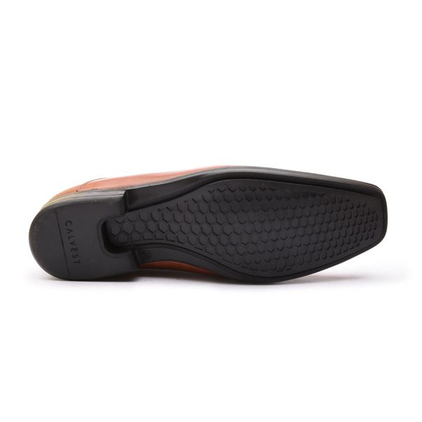 Sapato Social Masculino Calvest em Couro Havana Tradicional - 2305B461