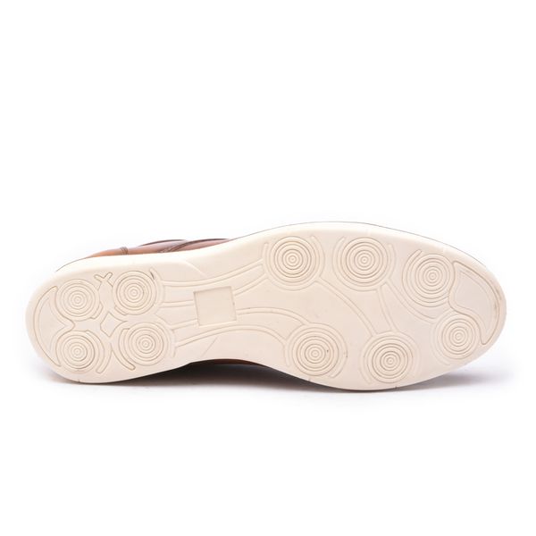 Sapato Casual em Material Tecnológico Pierutti Caramelo-300F035