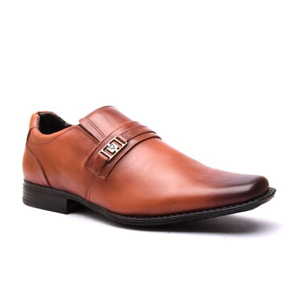 Sapato Flex-System Masculino Calvest em Couro HAVANA-1700D820