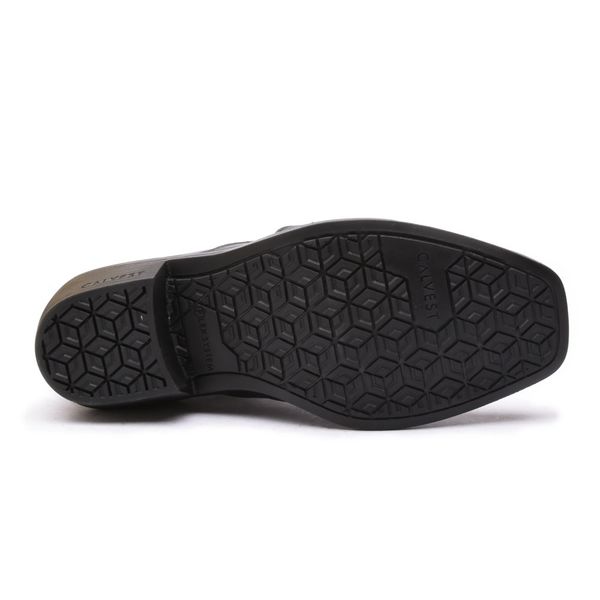 Bota Social Masculina em Couro Preto-1920F065