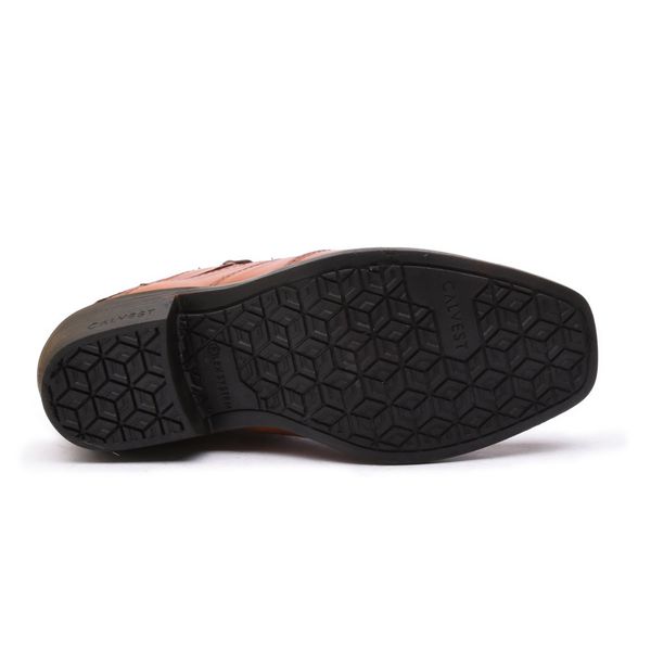 Bota Social Masculina em Couro Havana-1920F052