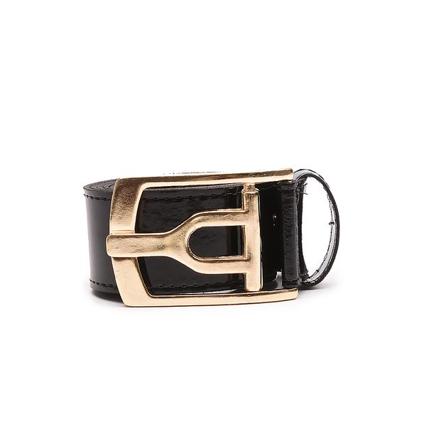Cinto Social Masculino CALVEST fivela DOURADO SIMPLES