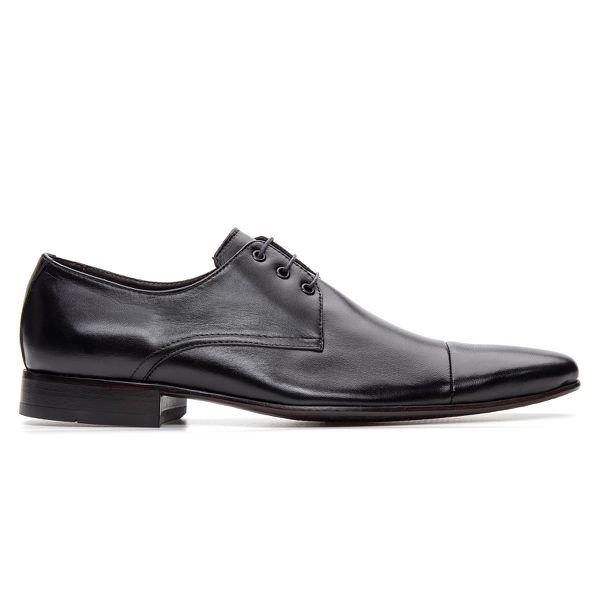 Sapato Social Masculino Bigioni Clássico 307 Naturali Preto preto