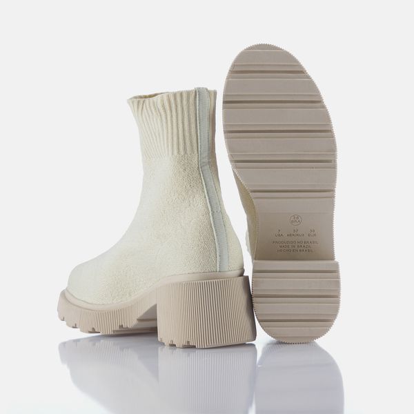 Bota chunky tratorada hotsell