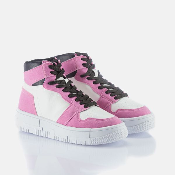 Sneaker de Cano Alto Feminino Strip Cool Classic I... - ZOCCOLETTE