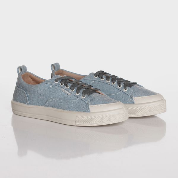Tênis feminino Azul Petróleo casual confortável es... - ZOCCOLETTE