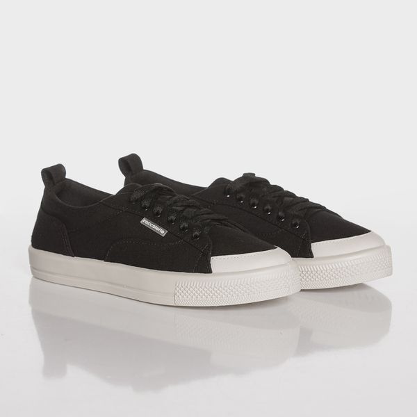 Tênis feminino Preto casual básico confortável estiloso