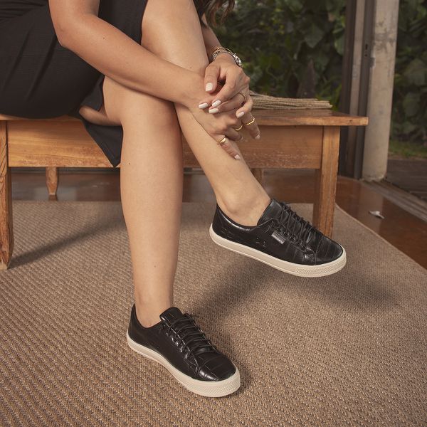 Tênis Feminino Lucca - Preto