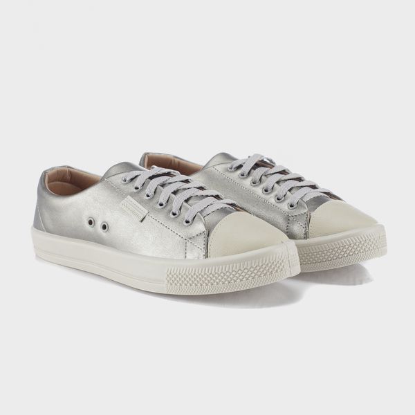 Tênis Casual Feminino Metalizado Confortável - ZOCCOLETTE