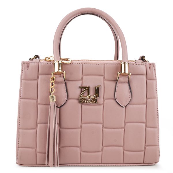 Bolsa Feminina Luxo Lorena Linea Rosa Zuí Brasil