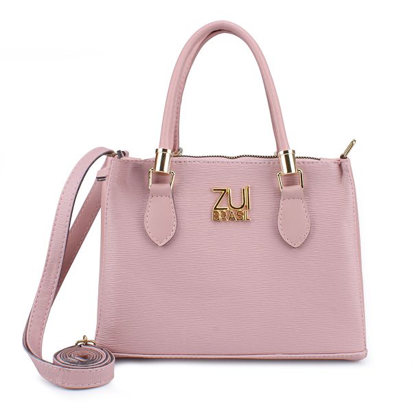 Bolsa Feminina Stachel Loren Zuí Brasil Transversal De Mão Rosa