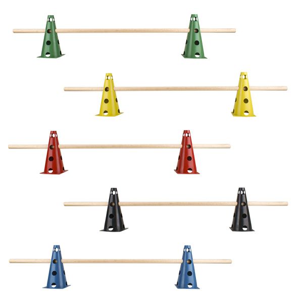 Kit Funcional 10 Cones Com Barreiras Zuí Brasil