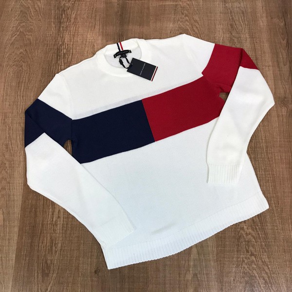 sueter tommy hilfiger branco