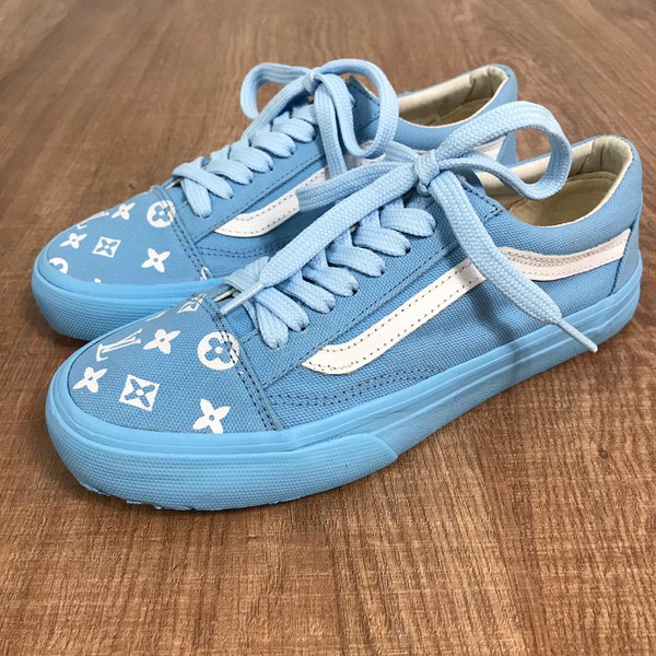 vans azul bebe