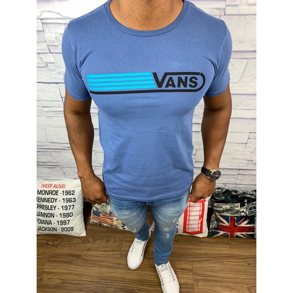 camisetas vans azul