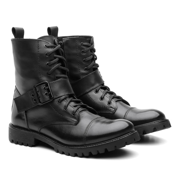 bota motoqueiro masculina venetto em couro