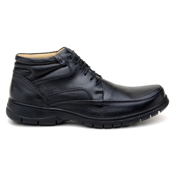 Bota Casual Masculina Cns 7991 Preta Cns
