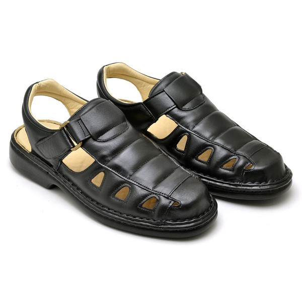 sandália masculina ortopédica