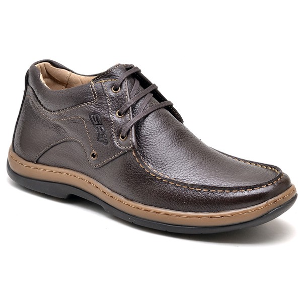 Bota Casual Masculina Sapatoterapia Cafe Capri 43703 Sapatoterapia