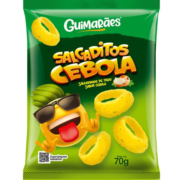 Salgaditos Sabor cebola 70g 