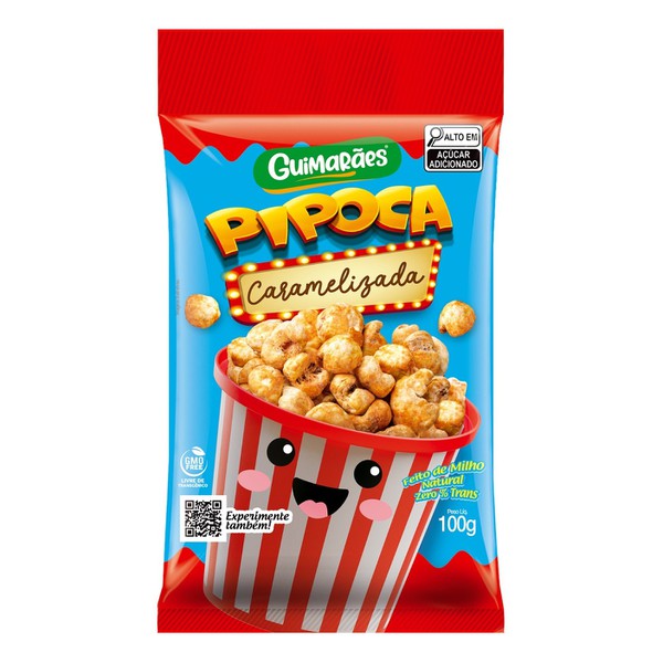 Pipoca de Milho Caramelizada 100g