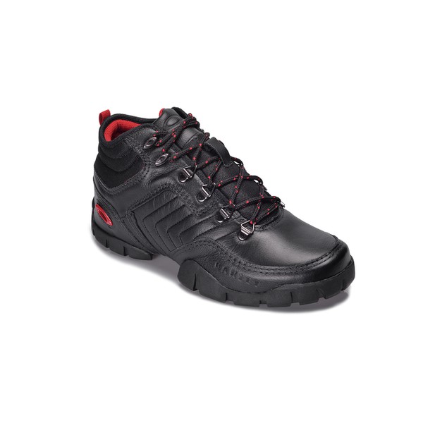 bota oakley preta e vermelha