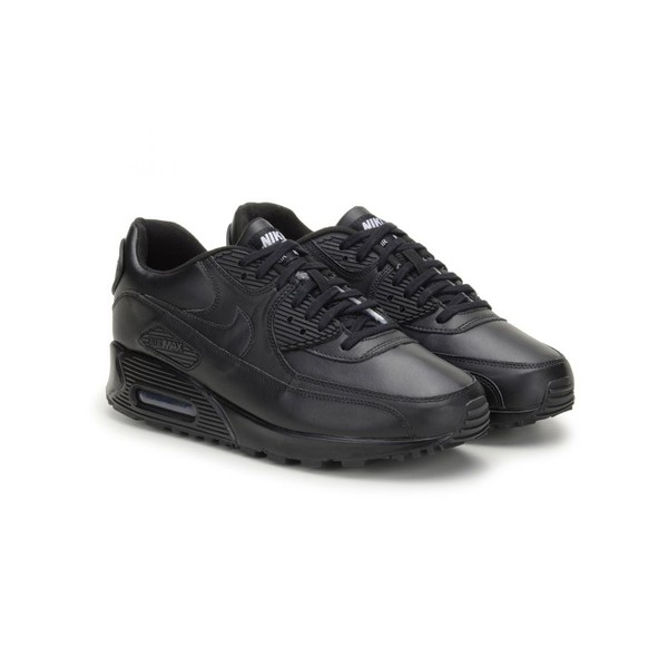 Tenis Nike Air Max 90 Couro Preto Loja Volarium