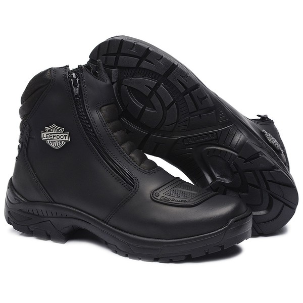 bota masculina motociclista impermeavel