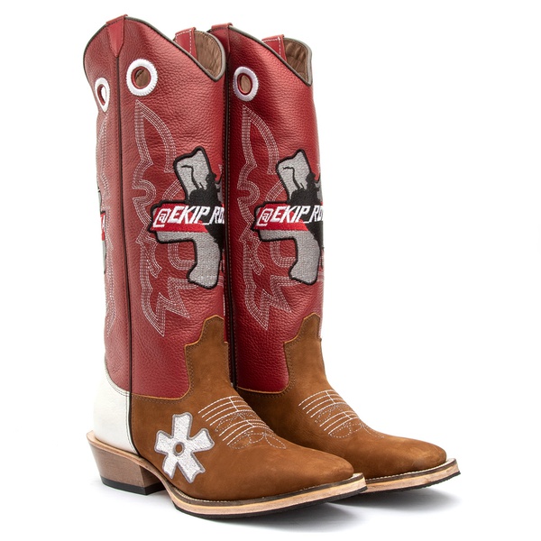 Bota Masculina Montaria Em Couro Xucrao Boots Botas E Botinas Country Premium