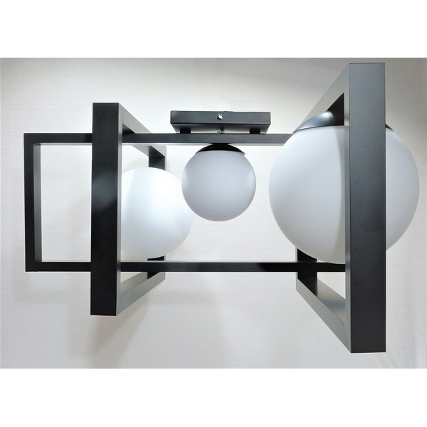 Lustre Plafon Jabuticaba Mondrian - Alamin LE209/3M-PT