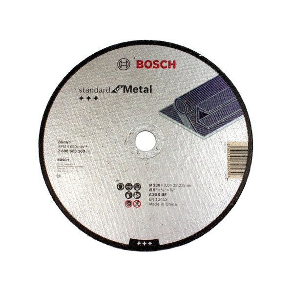 DISCO CORTE METAL 228X3,0 BOSCH STD.RT