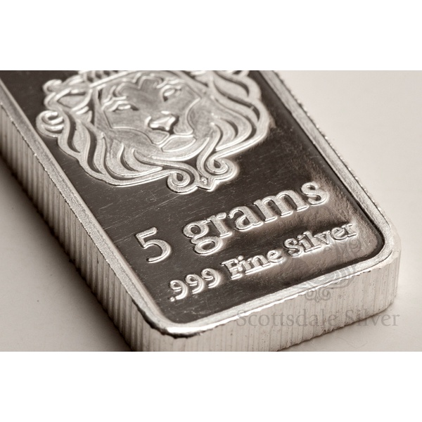 5 gramas Scottsdale Silver