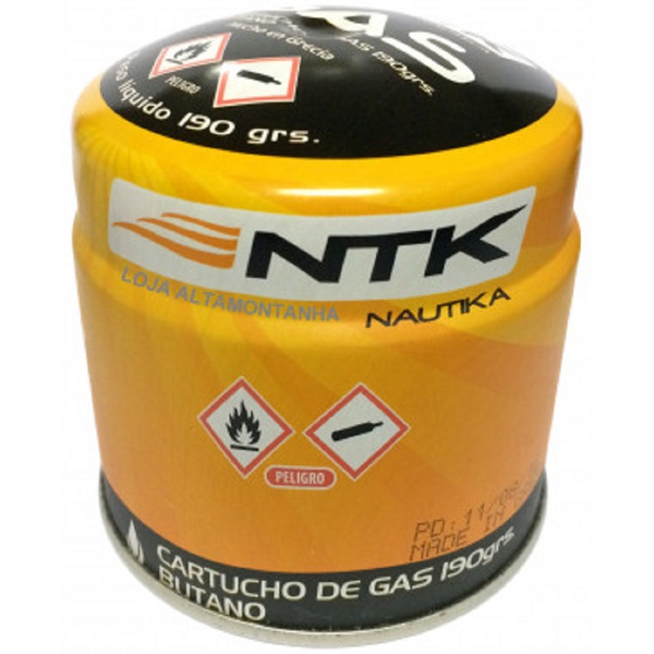 Cartucho de gás para fogareiros e lampiões NTK 190g
