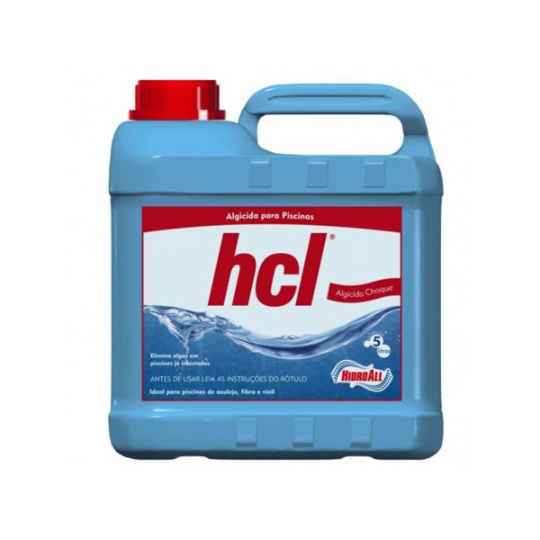 Algicida Choque HCL - 5 litros