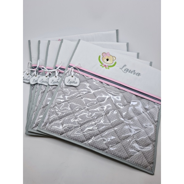 Kit Envelope Organizador Ursinha