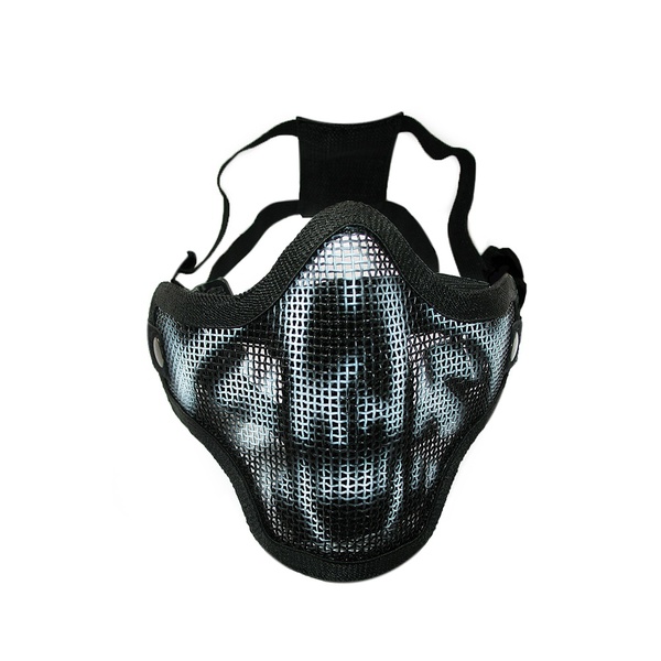 Mascara Proteção Airsoft - Tela de Metal - Meia Face