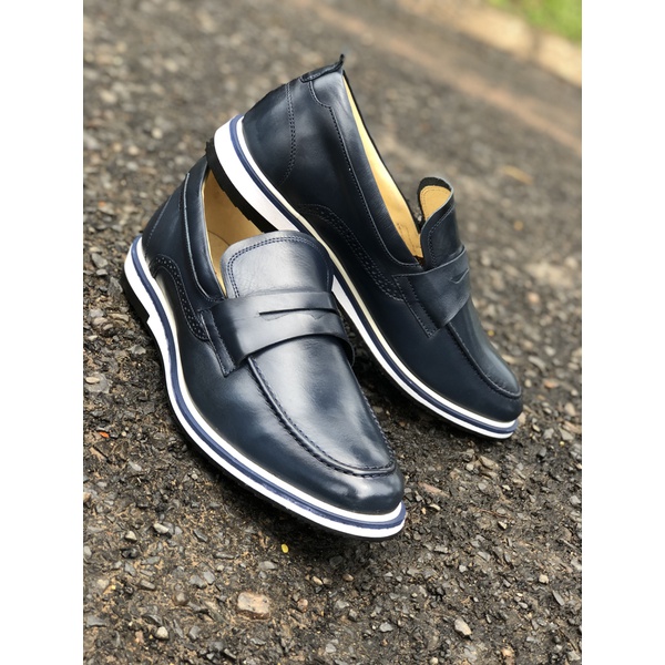 sapato masculino azul royal