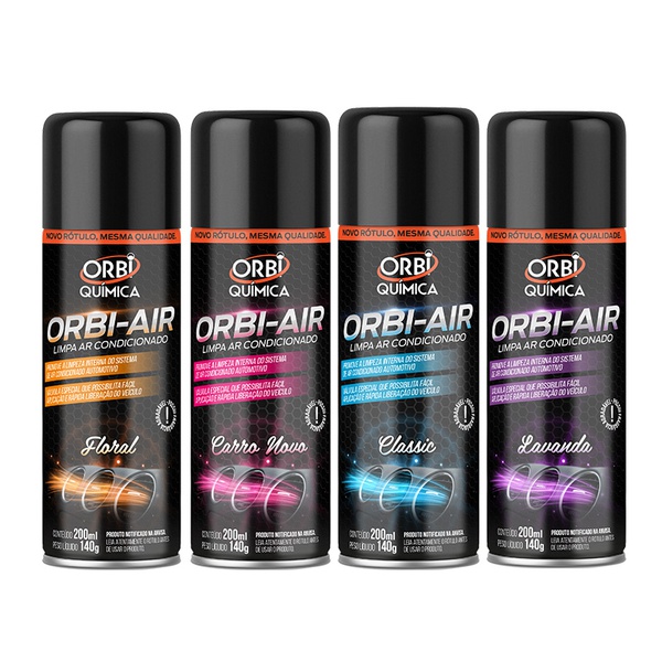 ORBI AIR - LIMPA AR CONDICIONADO 200ML/240G