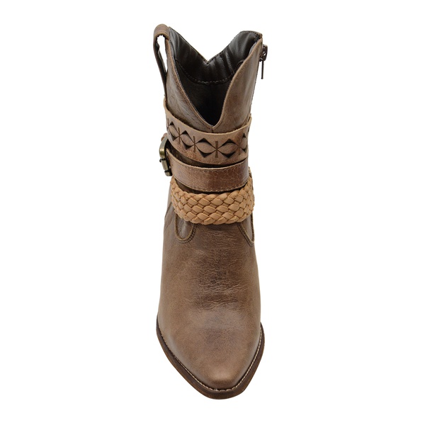 bota texana feminina salto alto