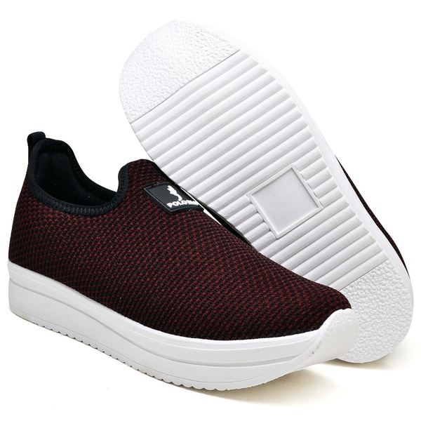 sapatenis feminino anabela