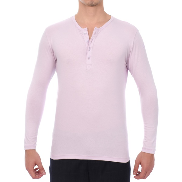 Camisa henley algodão egípcio Sale