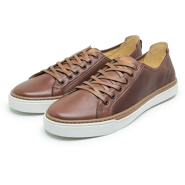 Kit 2 Sapatênis Masculino Casual Gelo e Caramelo Elástico 752 StarFox