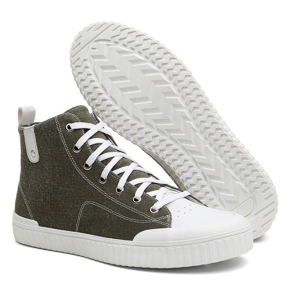 Tenis Sapatenis Osklen Masculino Verde Camurça | ZAPATARIA MIRAS