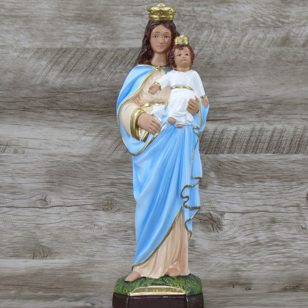 Imagem Gesso Nossa Senhora Da Guia 30 Cm Betania Loja Catolica