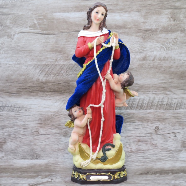 Imagem Resina- Nossa Senhora Desatadora dos Nós 40 cm | Betânia Loja  Católica