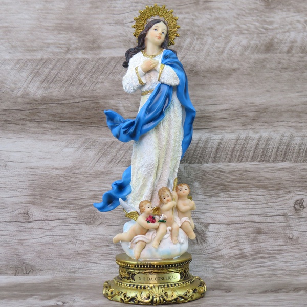 Imagem Resina - Nossa Senhora Imaculada Conceição 30 cm | Betânia Loja  Católica